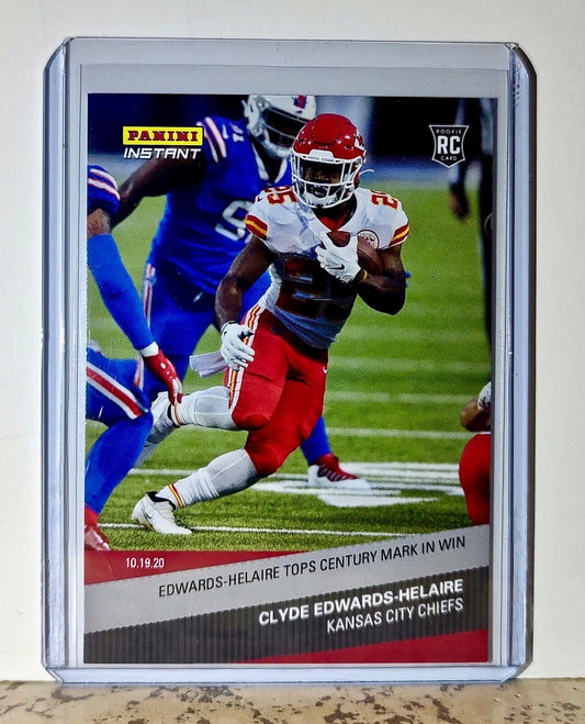 Clyde Edwards-Helaire 2020 Panini NFL #82 Rookie Football Card Chiefs 1 of 210