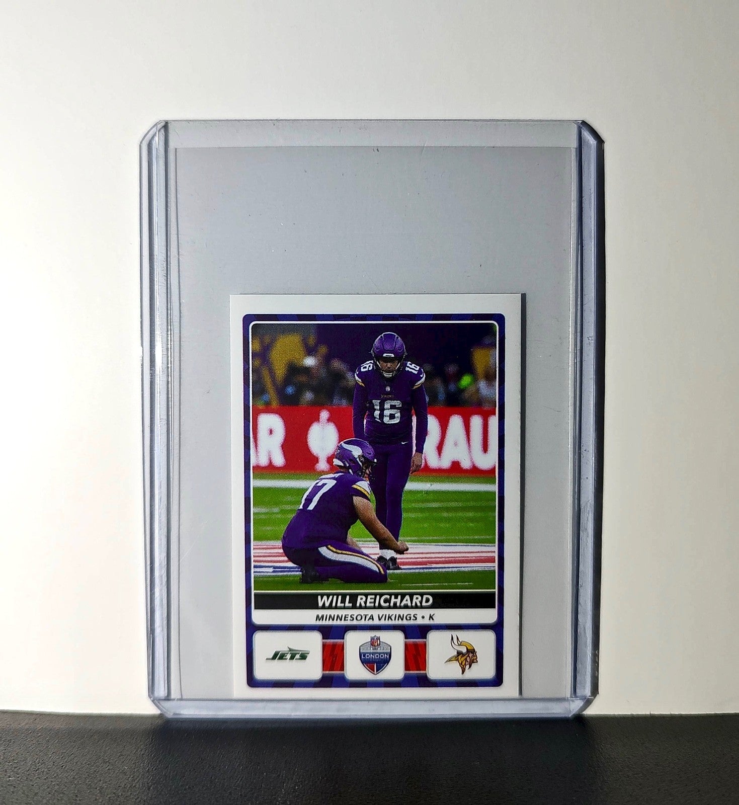 Will Reichard 2025 Panini NFL #10 London Games Sticker