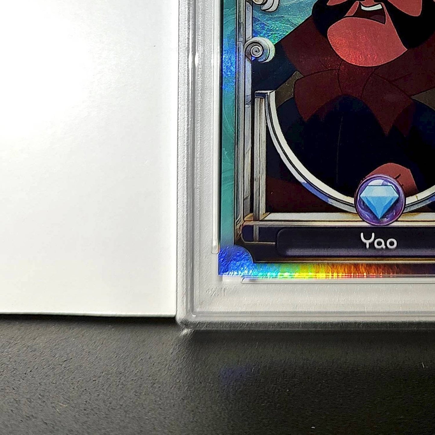 Yao 2025 Topps Disney Wonder #137 Diamond Card Mulan PSA 7