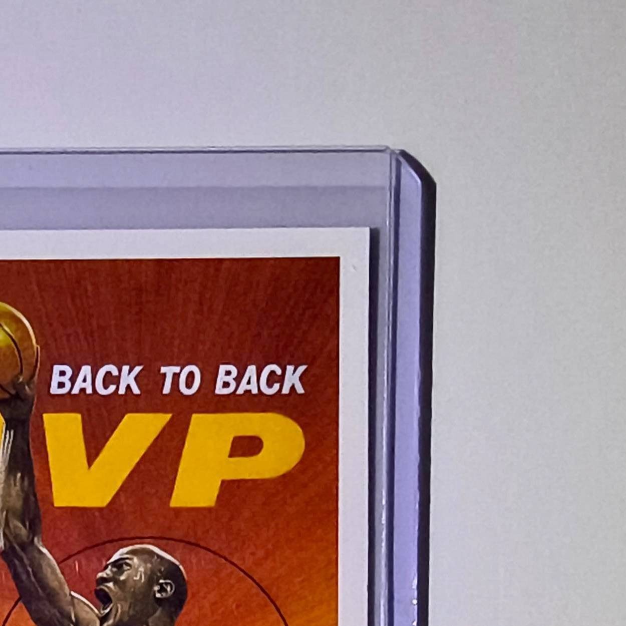 Michael Jordan 1992-93 Upper Deck Back to Back MVP #67 Card Chicago Bulls