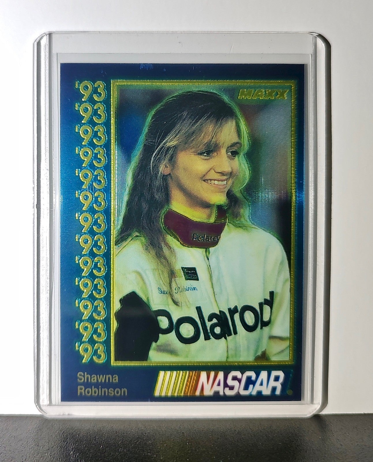 Shawna Robinson 1993 Maxx Premier Plus Racing #78 NASCAR Card Laughlin Racing