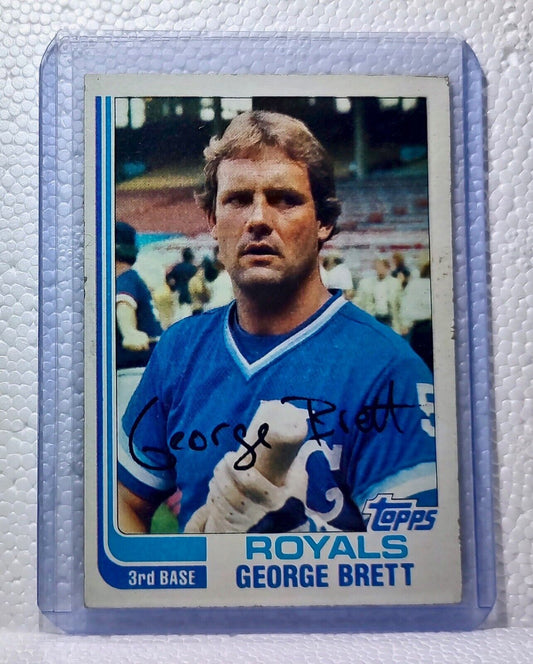 George Brett 1982 Topps MLB #200 Baseball Card Kansas City Royals