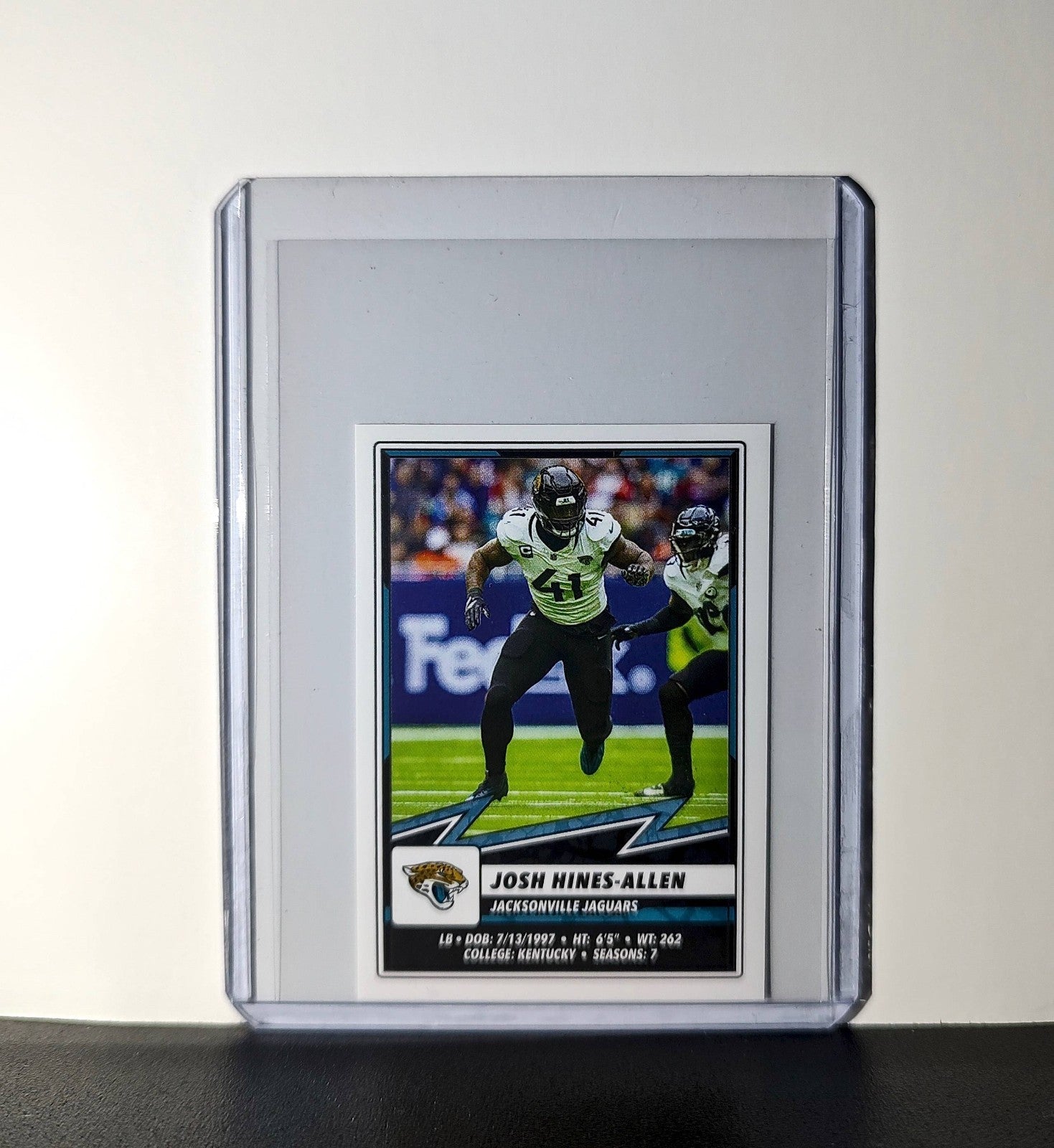 Josh Hines-Allen 2025 Panini NFL #209 Sticker Jaguars