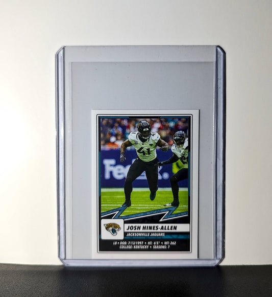 Josh Hines-Allen 2025 Panini NFL #209 Sticker Jaguars