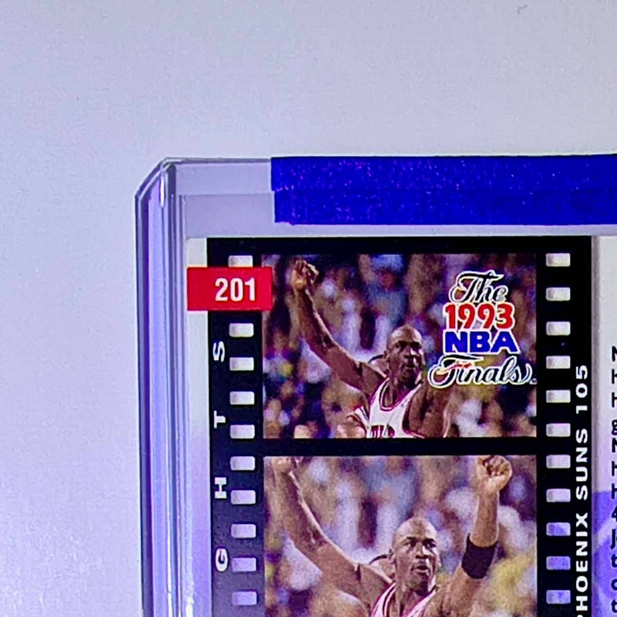 Michael Jordan 1993-94 Upper Deck NBA Finals #201 Basketball Card Chicago Bulls