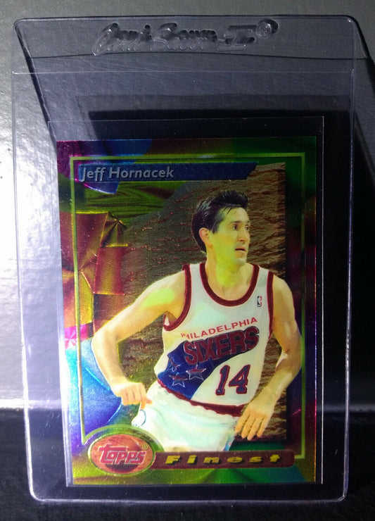 1993-94 Topps Finest Jeff Hornacek #188 Basketball Card