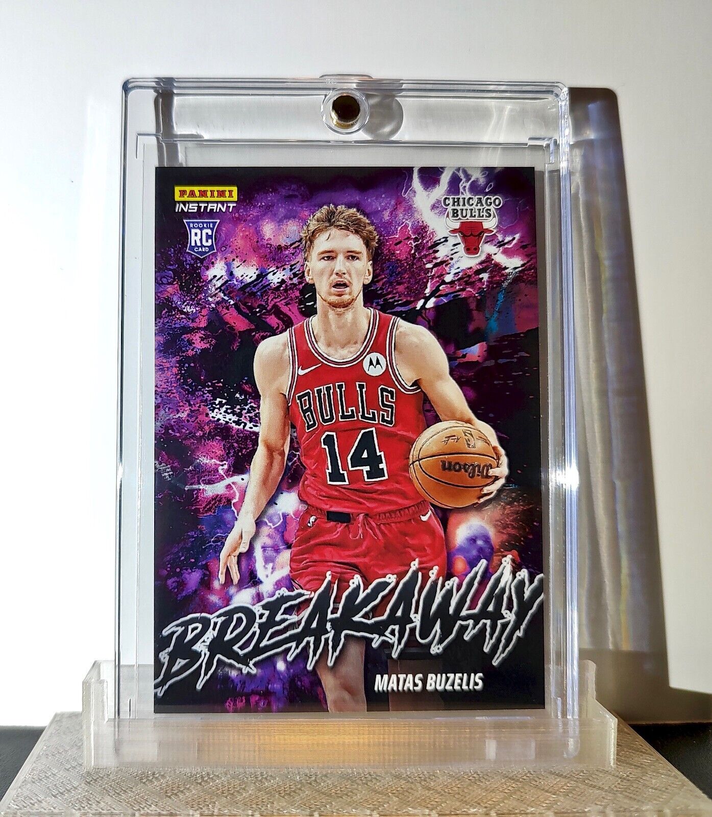 2024-25 Panini Instant NBA Breakaway Complete 18 Card Set in magnet cases 1/1355