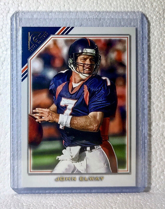 2023 John Elway Topps Gallery NFL #380 Composite Football Card Denver Broncos