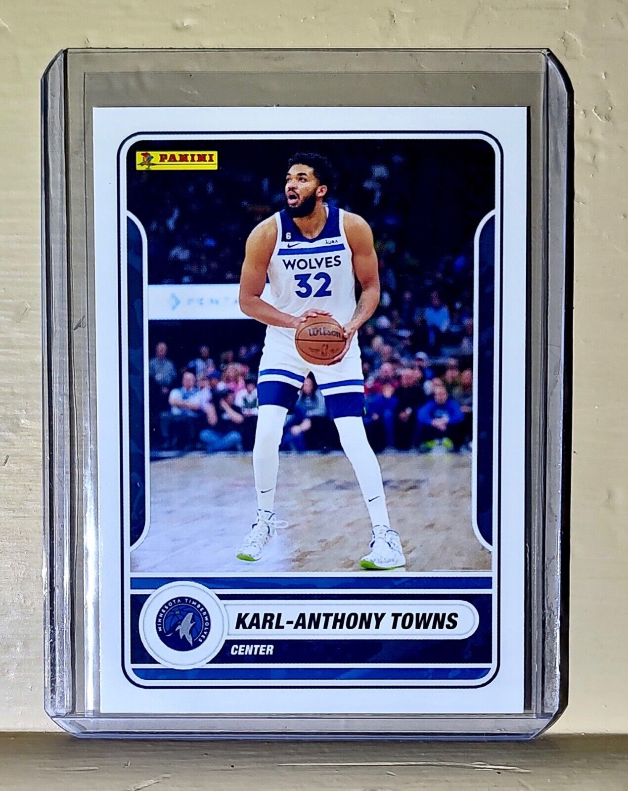 Karl-Anthony Towns 2023-24 Panini NBA Basketball #8 Card Minnesota Timberwolves