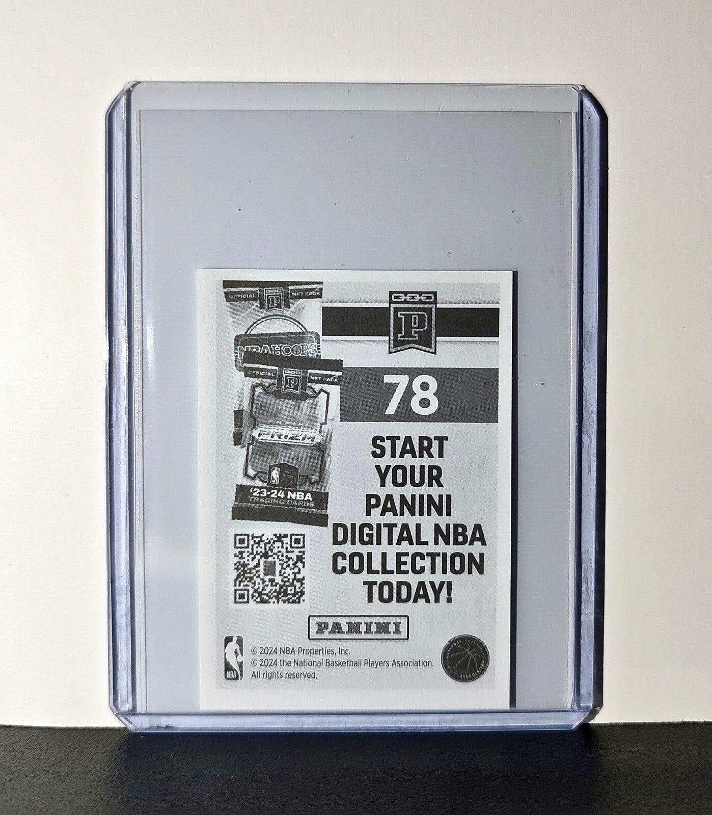 RJ Barrett Global Icons 2024-25 Panini NBA #78 Sticker Card Toronto Raptors