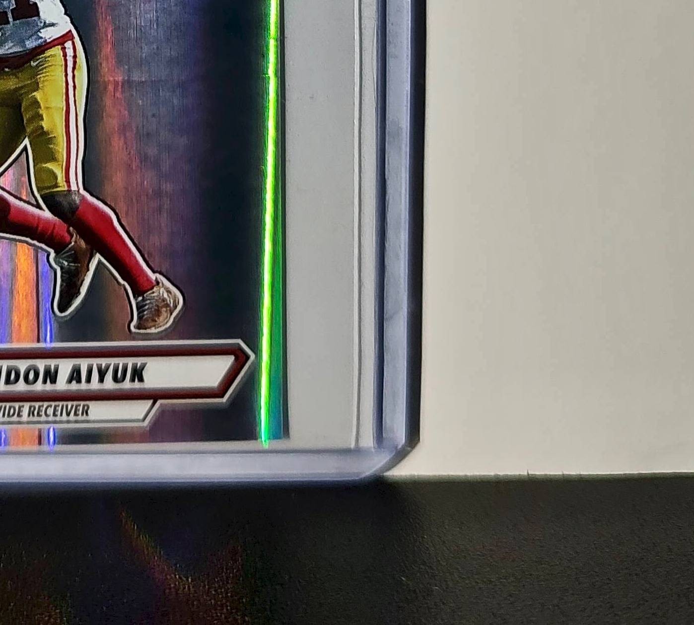 Brandon Aiyuk 2025 Panini NFL #519 Foil Sticker 49ers