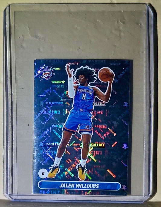 2023-24 Jalen Williams Panini NBA Basketball #411 Sticker Oklahoma City Thunder