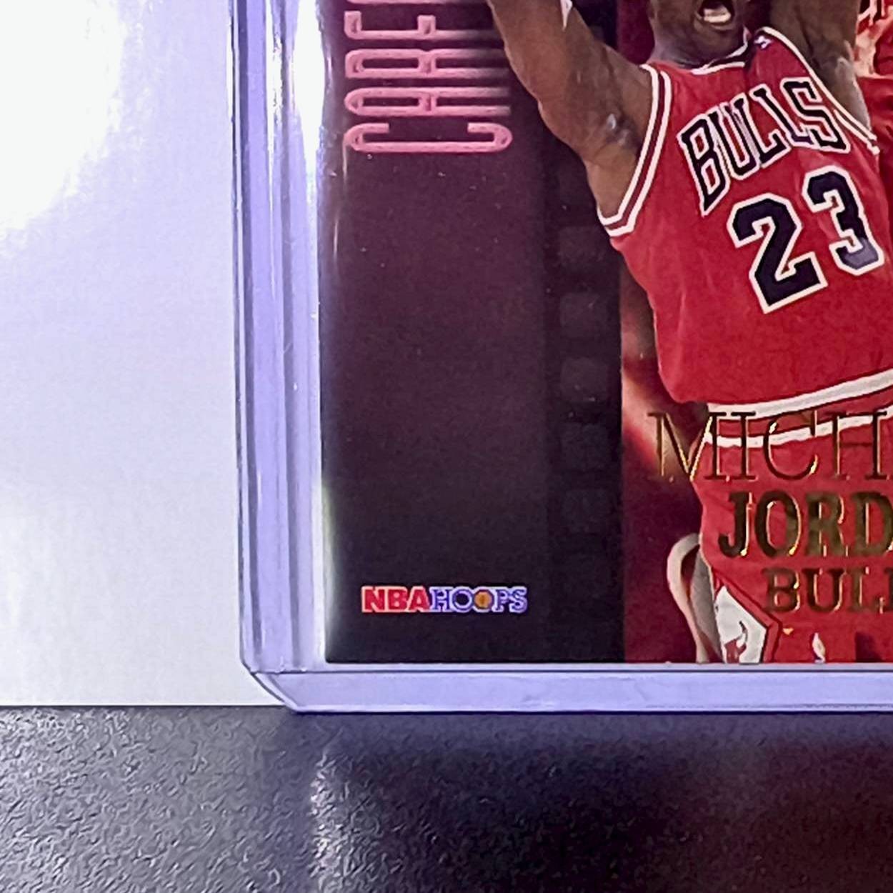 Michael Jordan 1996-97 Hoops  Career Best Game #335 Card Chicago Bulls