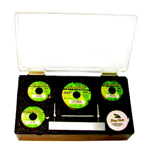 Leader Tying Kit FlyFishing Monofilament Frog Hair  -  Brand New - Free Shipping
