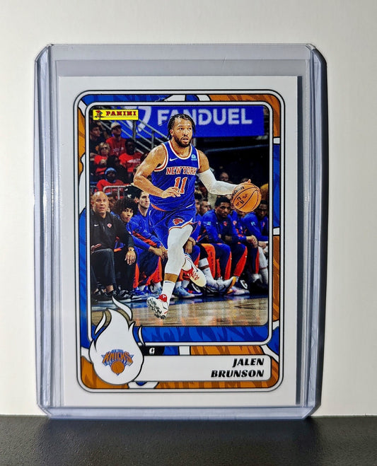 Jalen Brunson 2024-25 Panini NBA #14 Sticker Card New York Knicks