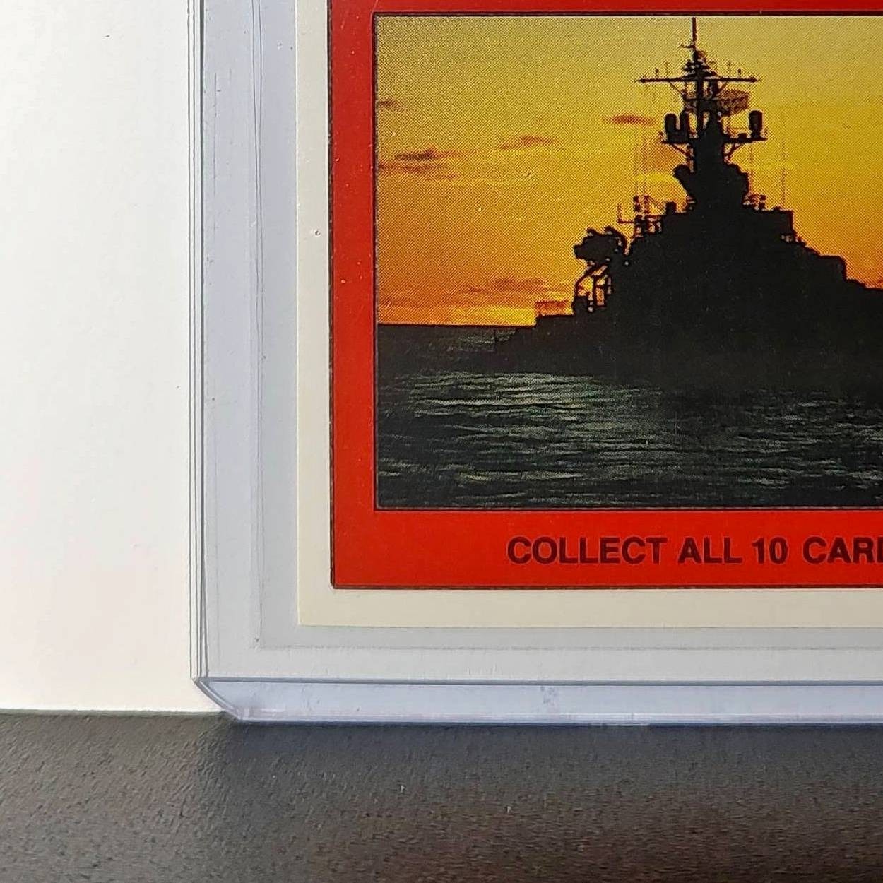 503rd Infantry Motto: The Rock 1991 Topps Desert Storm #12 Sticker Card