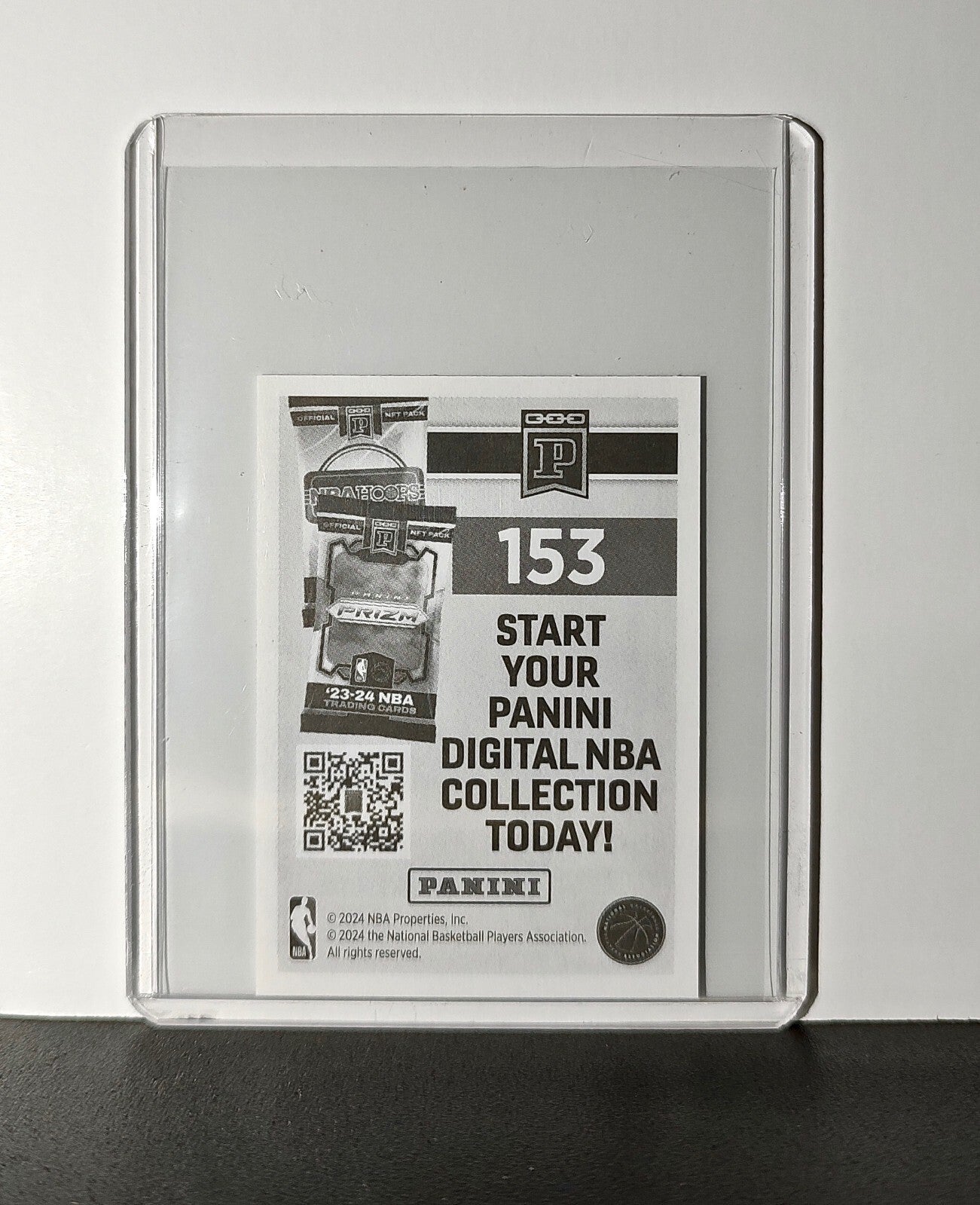 Coby White 2024-25 Panini NBA #153 Sticker Card Chicago Bulls