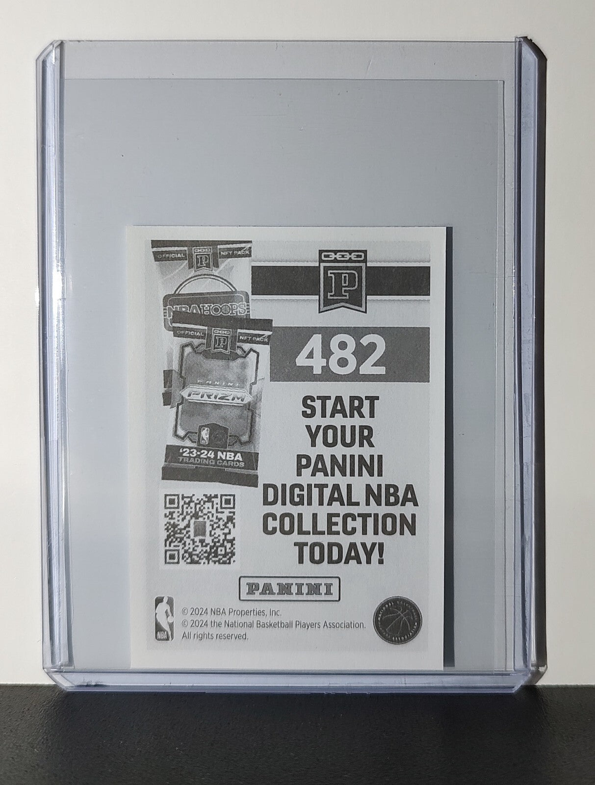 Cody Williams Rookie 2024-25 Panini NBA #482 Sticker Card Utah Jazz