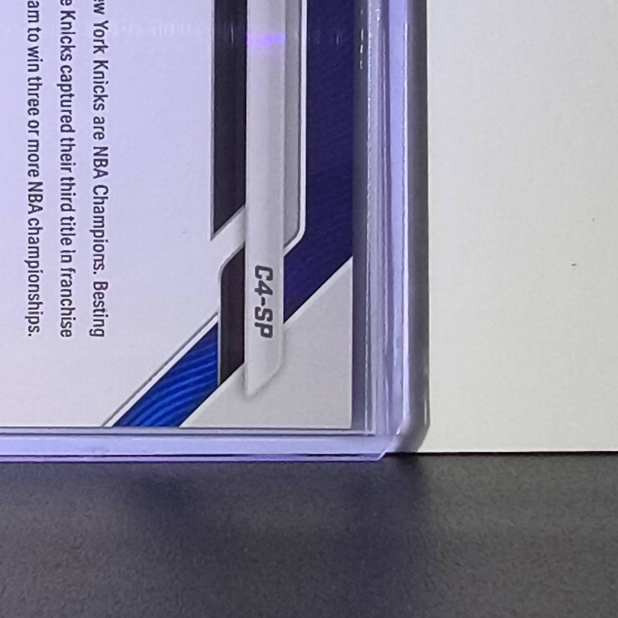 Mikal Bridges 2026 Topps Now NBA Champions #C4-SP Card New York Knicks