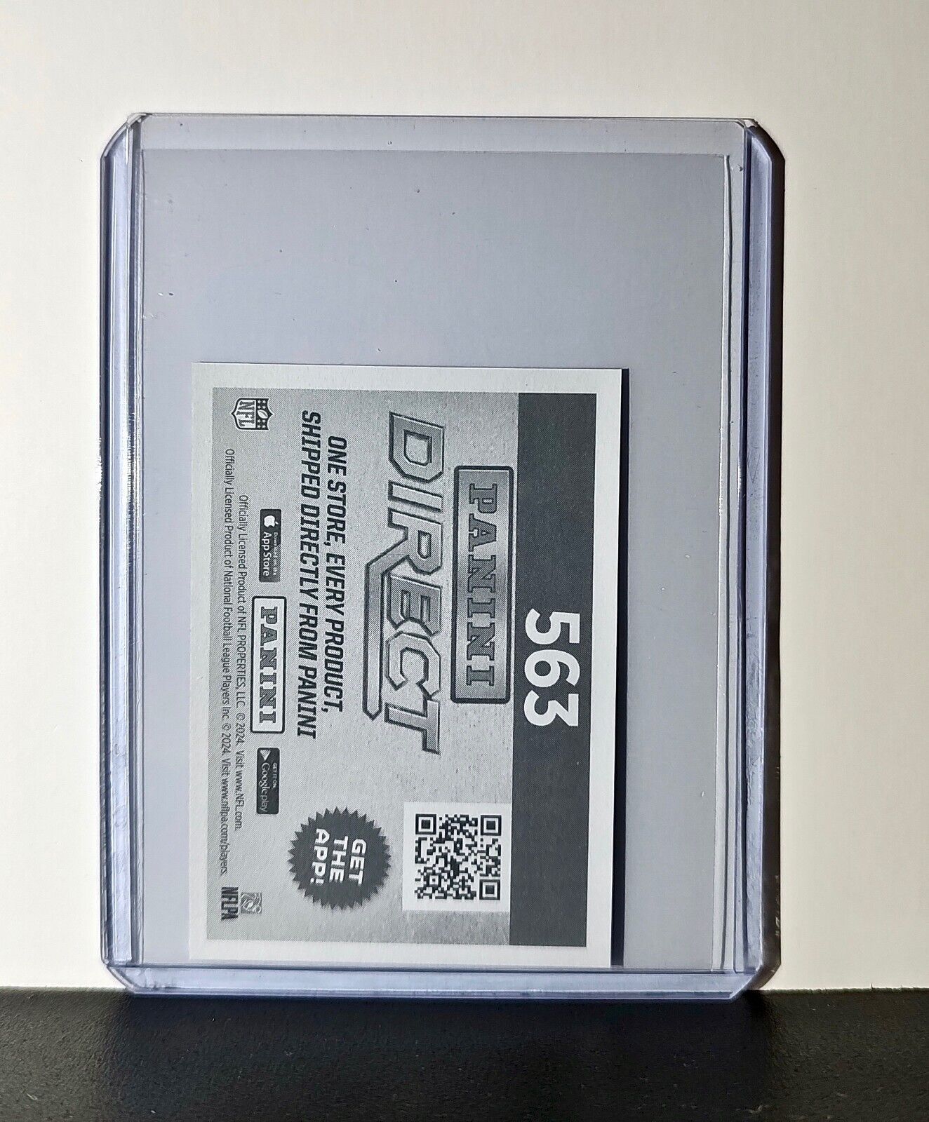 NFL Ball 2024 Panini NFL Sticker #563 Foil