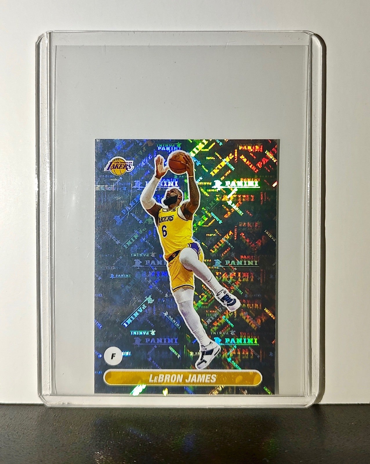 Lebron James 2023-24 Panini NBA #359 Foil Sticker Los Angeles Lakers