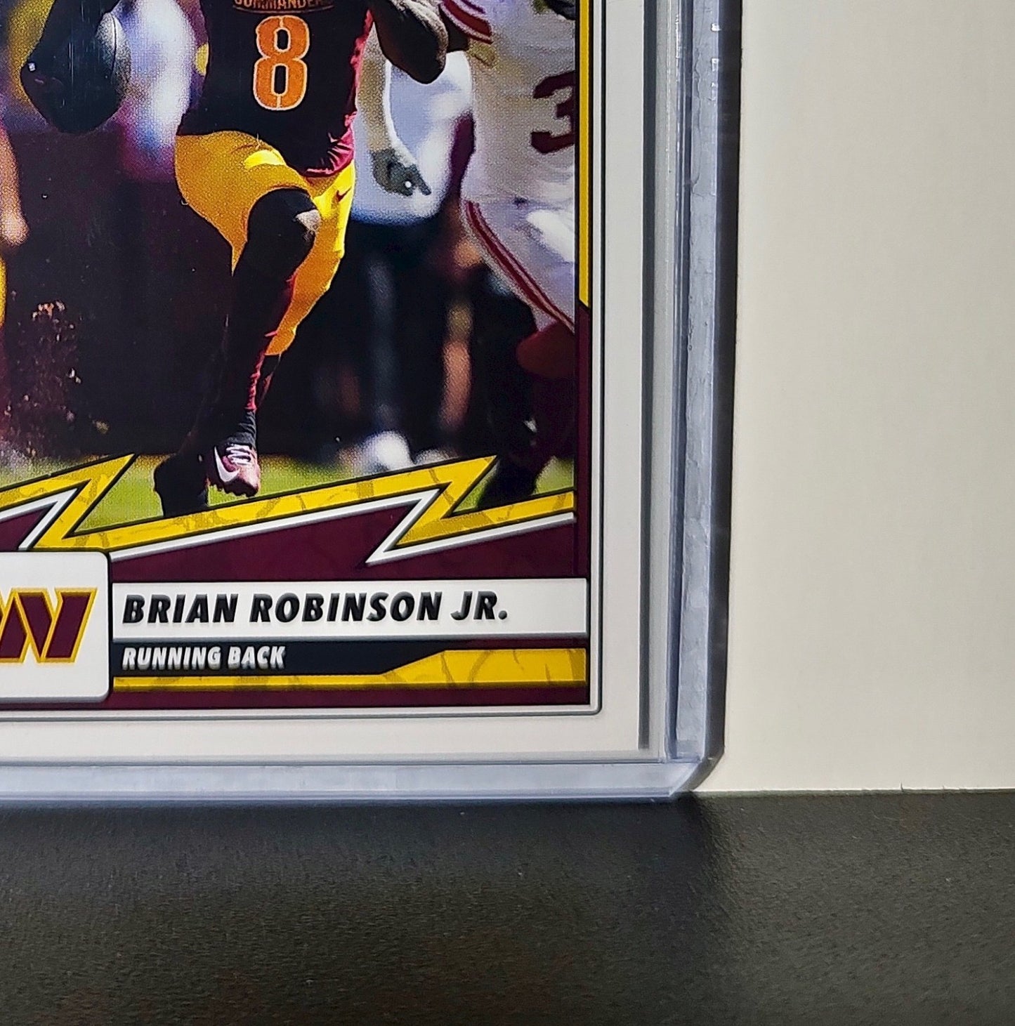 Brian Robinson Jr. 2025 Panini NFL #69 Sticker Card Washington Commanders