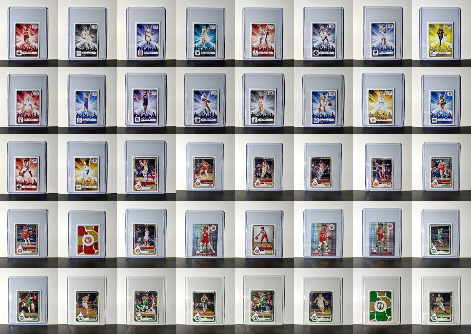 2024-25 Panini NBA Sticker Collection Complete 514 Basketball Set - Toploaded