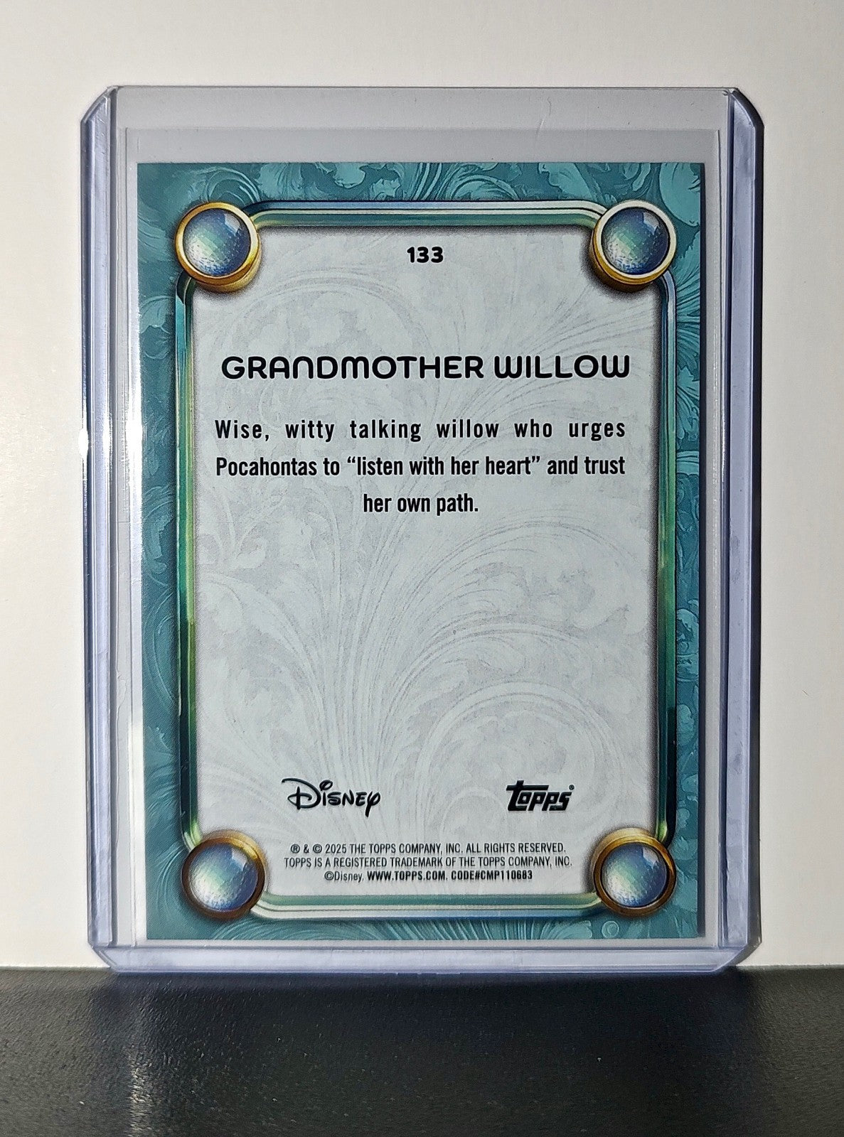 Grandmother Willow 2025 Topps Disney Wonder #133 Diamond Card Pocahontas