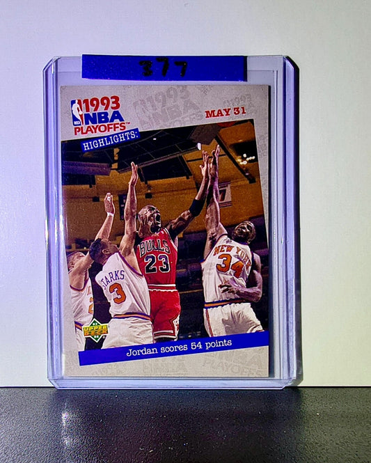 Michael Jordan 1993-94 Upper Deck #193 Basketball Card Chicago Bulls