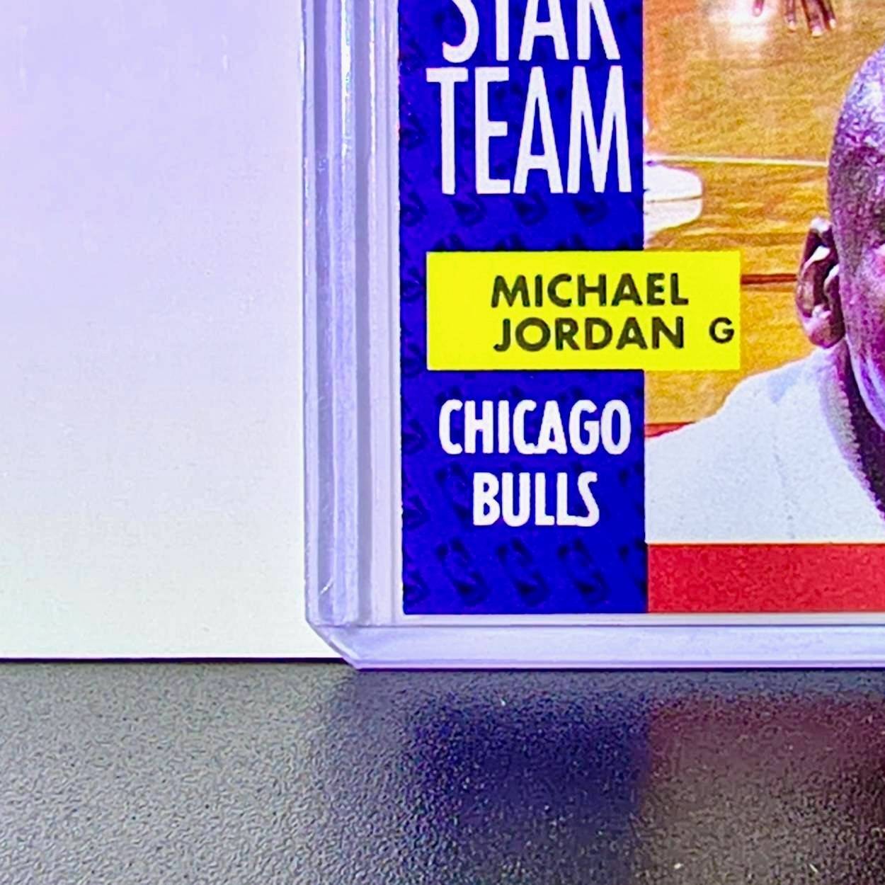 Michael Jordan 1991-92 Fleer All-Star Team #211 Basketball Card Chicago Bulls