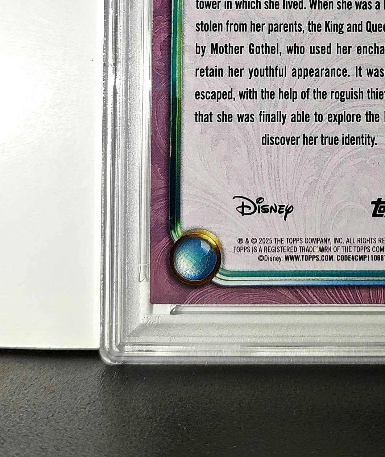 Merida 2025 Topps Disney Cartoon Princess #161 Card Brave PSA 9 MT
