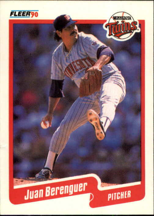 1990 Juan Berenguer Fleer Baseball Card #369