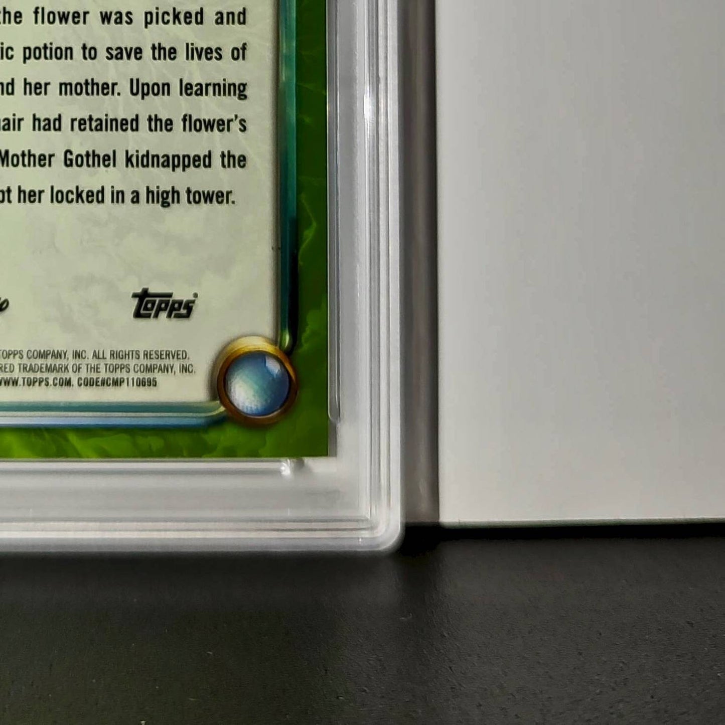 Mother Gothel 2025 Topps Disney Wonder #181 Card Tangled PSA 8 NM-MT