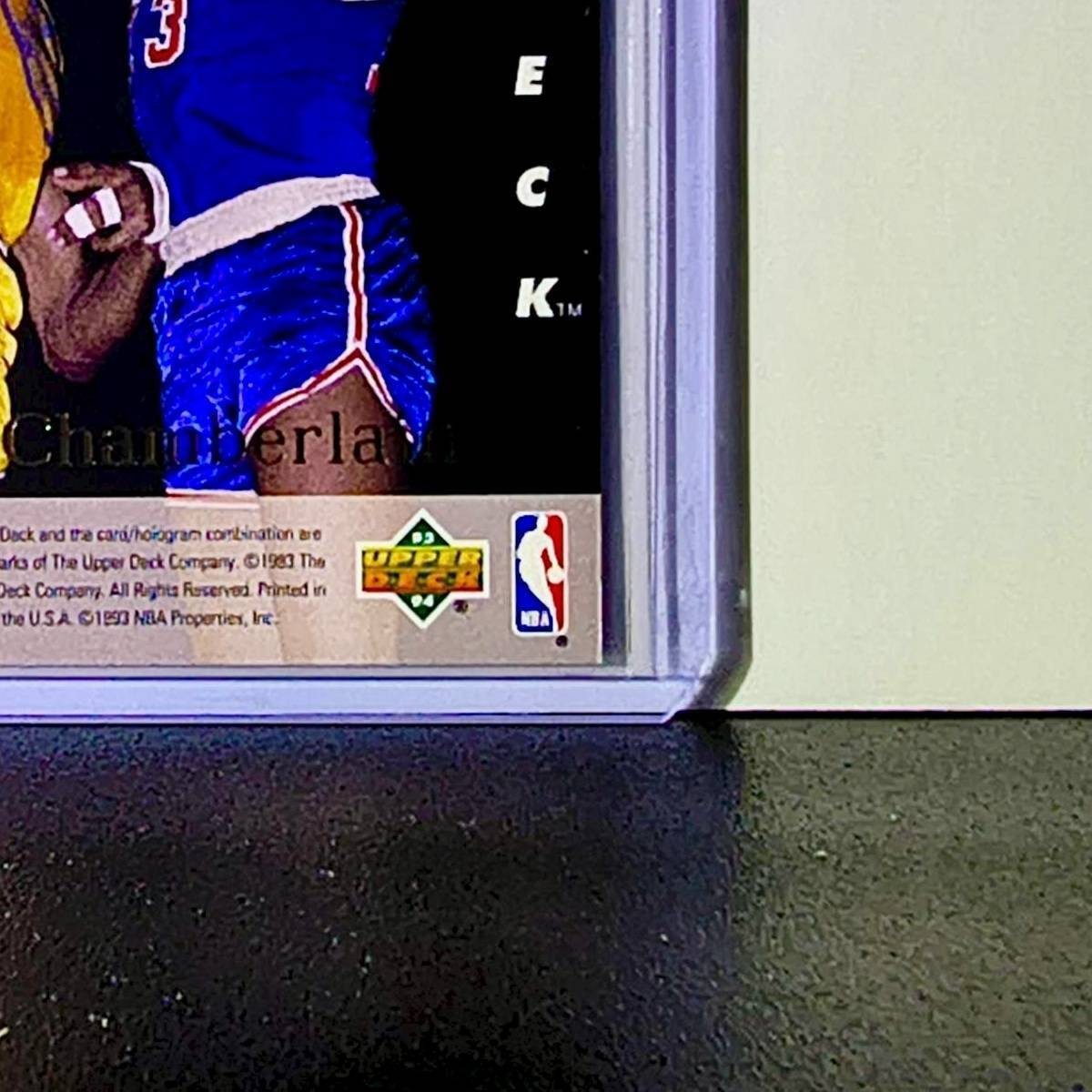 Michael Jordan Wilt Chamberlain 1993-94 Upper Deck Seven Straight #SP3 Bulls