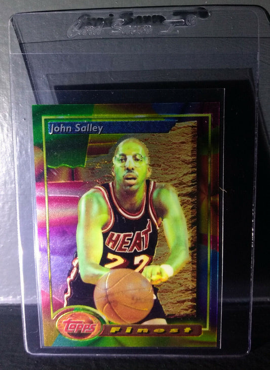 1993-94 Topps Finest John Salley #177 Basketball Card