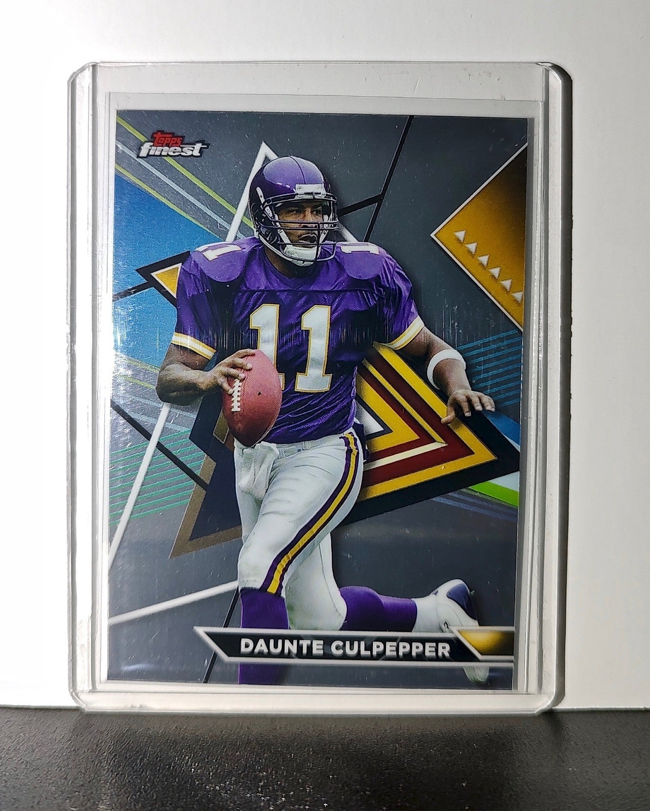 Daunte Culpepper 2023 Topps Finest NFL #210 Card Minnesota Vikings