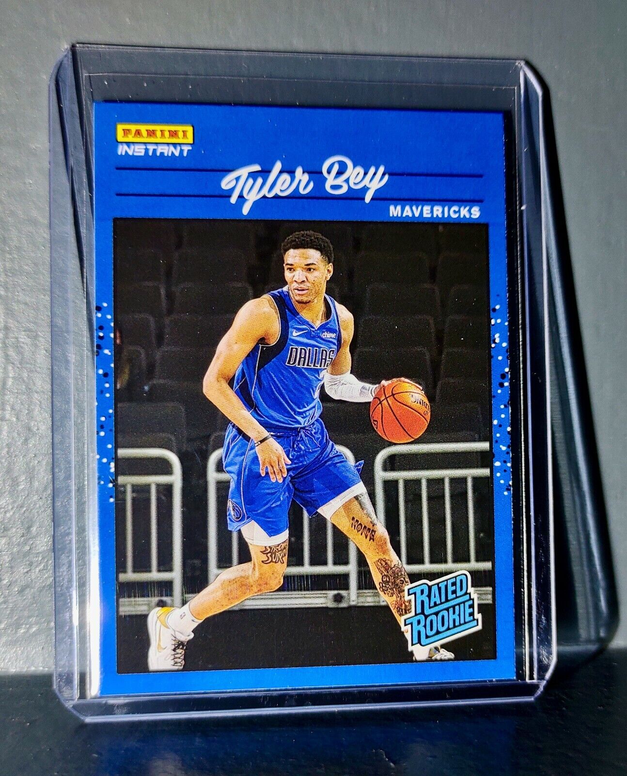 Tyler Bey 2020-2021 Panini NBA Instant #32 Rated Rookie Retro Card 1/3558