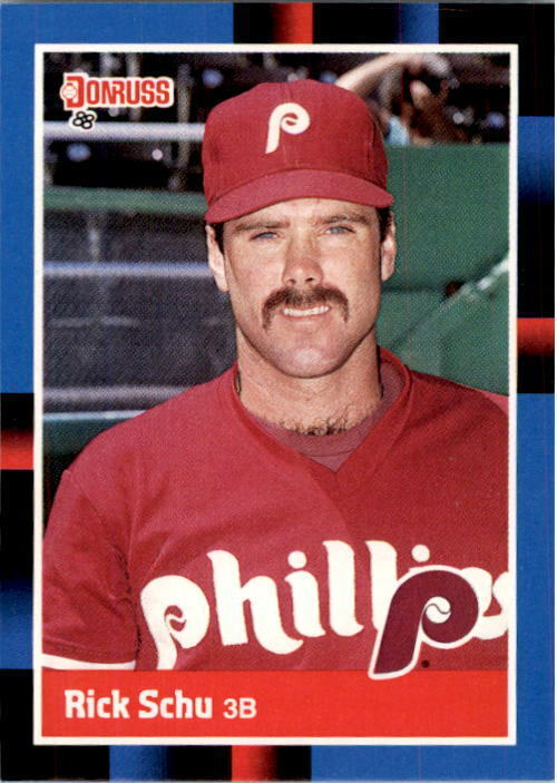 1988 Rick Schu Donruss Baseball Card #432