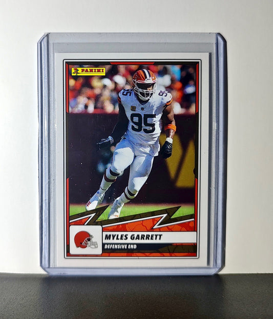 Myles Garrett 2025 Panini NFL #24 Sticker Card Cleveland Browns