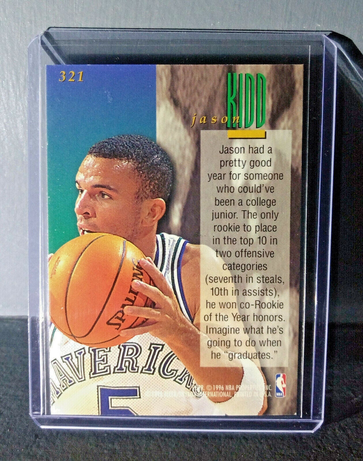 1995-96 Jason Kidd #321 Ultra Encore Basketball Card