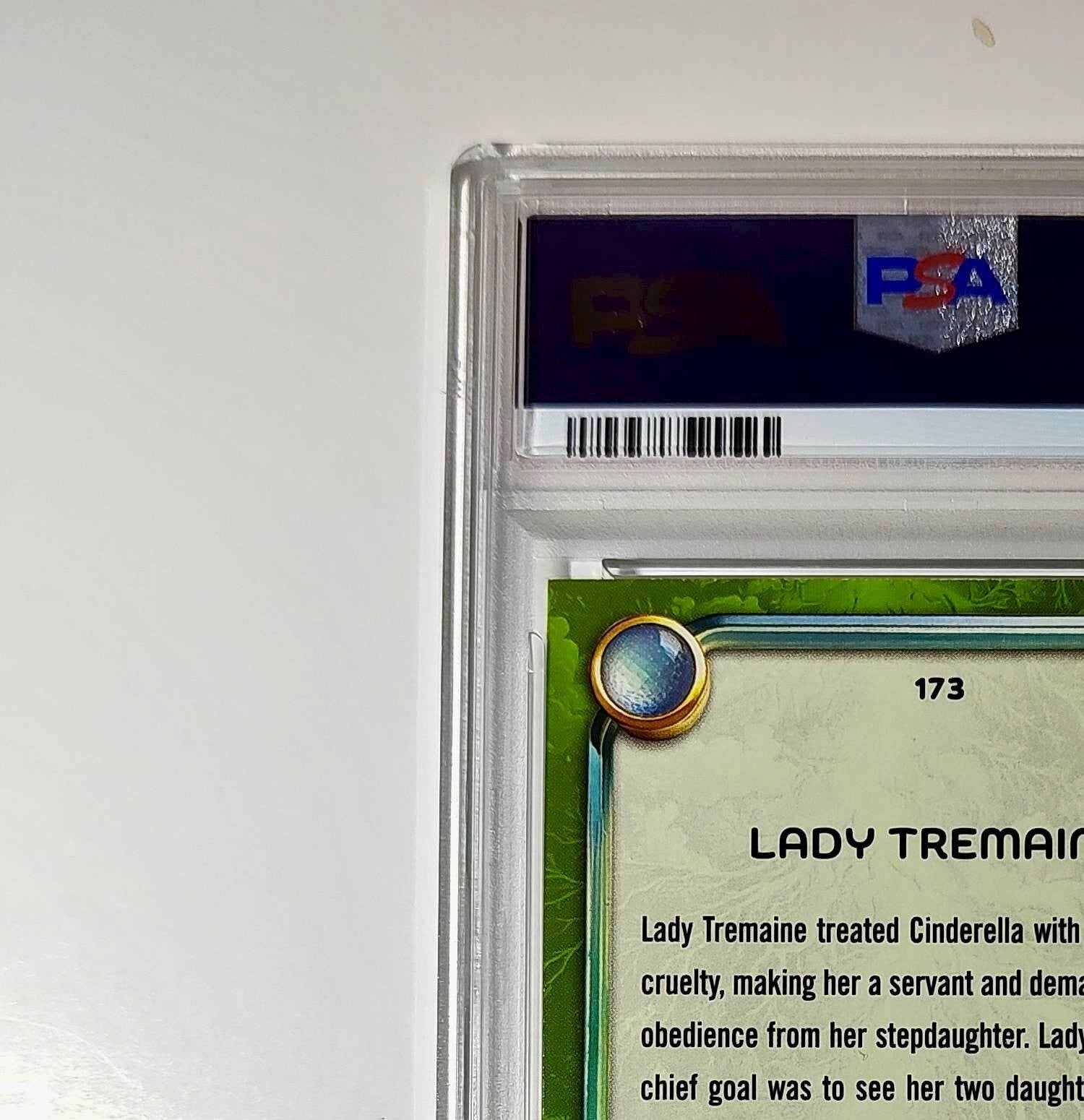 Lady Tremaine 2025 Topps Disney Wonder #173 Card Cinderella PSA 8