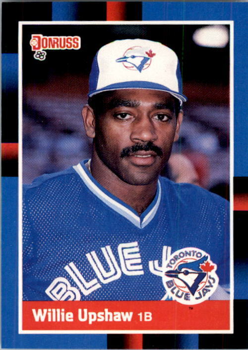 1988 Willie Upshaw Donruss Baseball Card #271