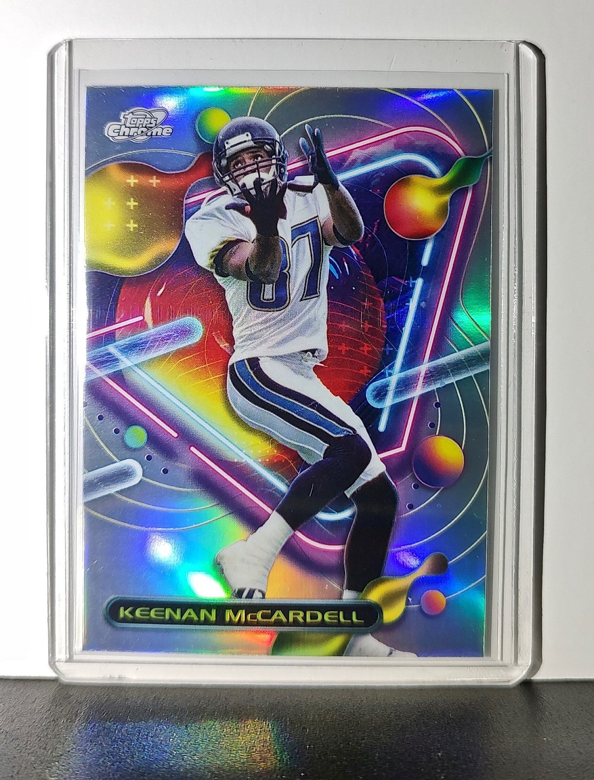 Keenan McCardell Refractor 2023 Topps Chrome Cosmic NFL #273 Card Jaguars