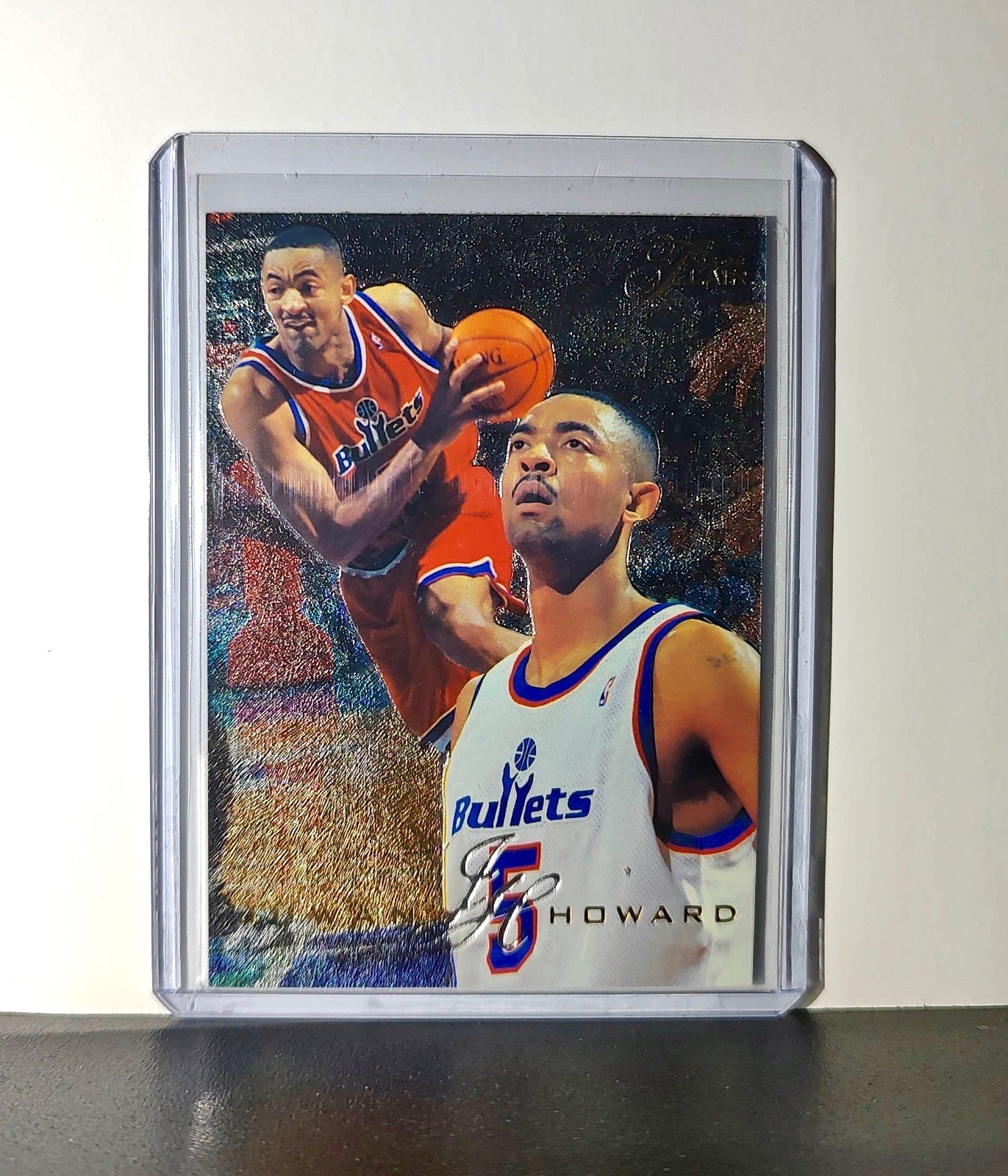 Juwan Howard 1995-96 Flair NBA #145 Card Washington Bullets