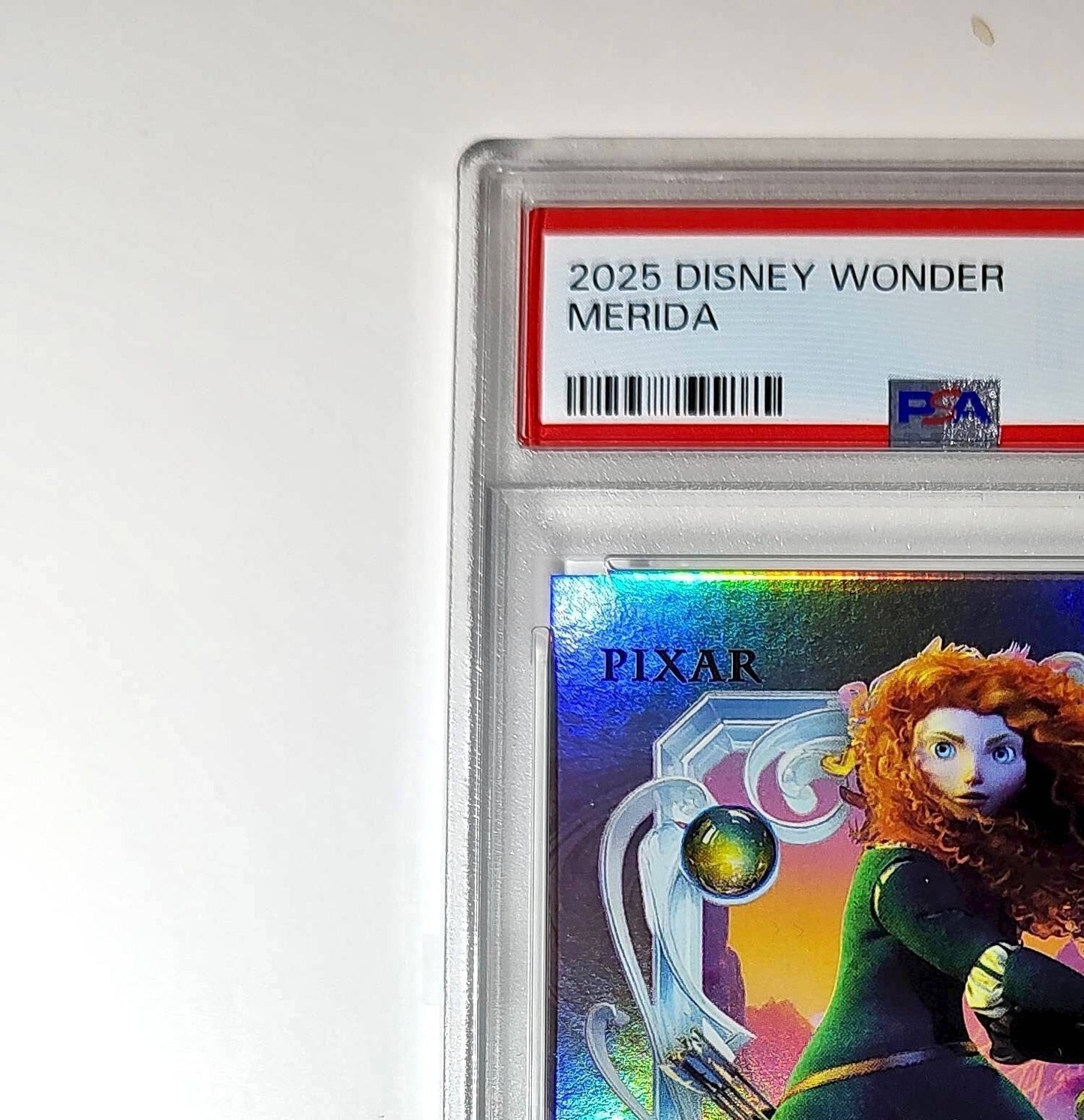 Merida 2025 Topps Disney Cartoon Princess #161 Card Brave PSA 9