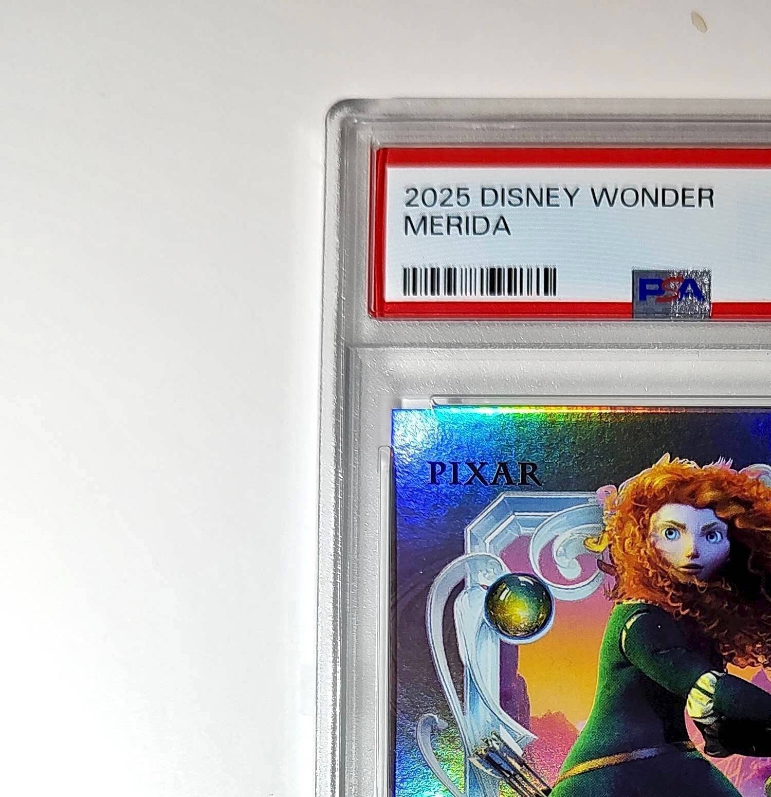 Merida 2025 Topps Disney Cartoon Princess #161 Card Brave PSA 9