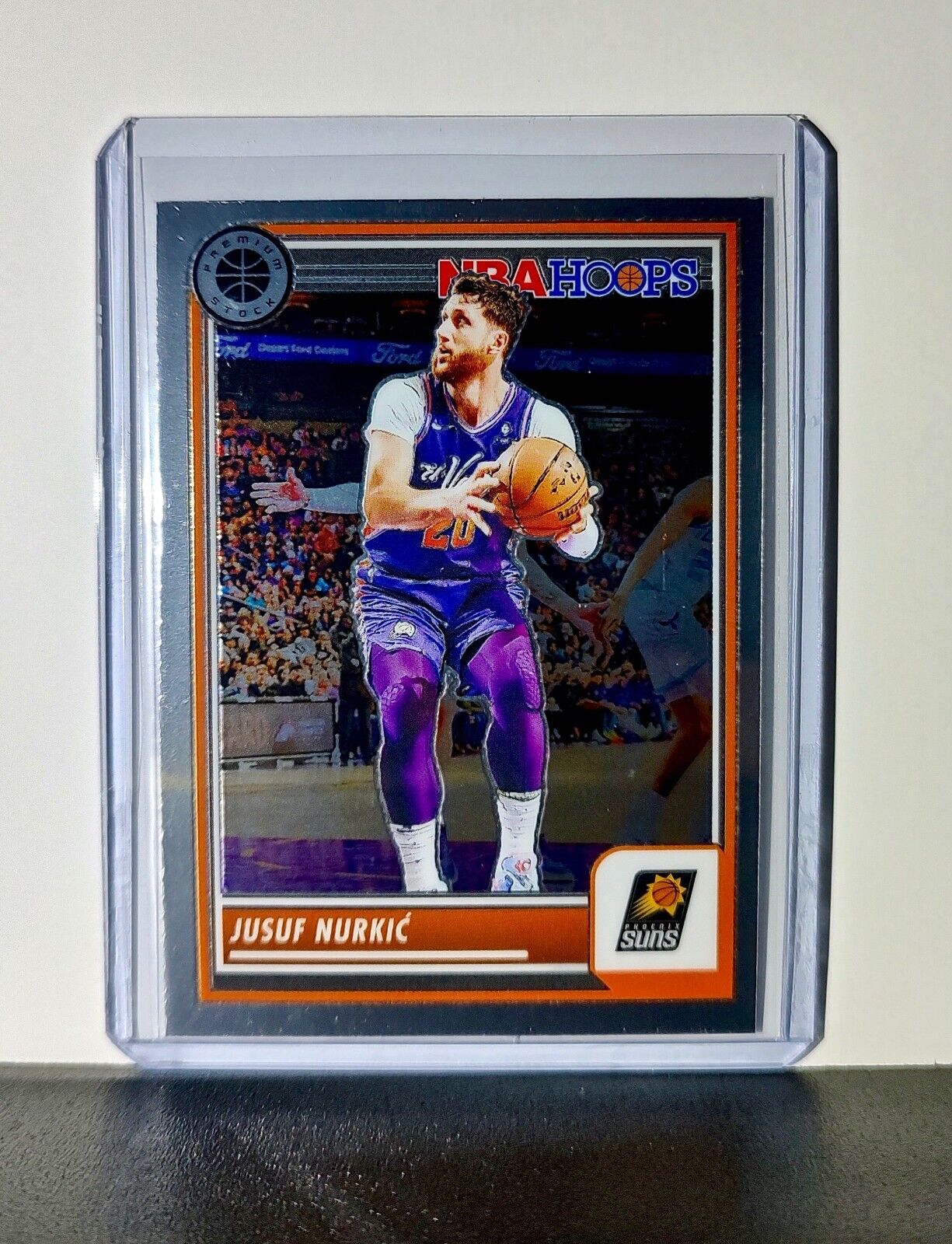 Jusuf Nurkic 2023-24 Panini Premium Stock NBA Hoops #40 Card Phoenix Suns