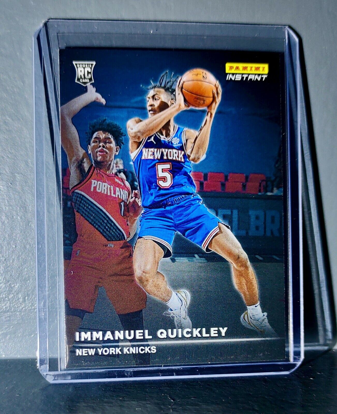 Immanuel Quickley Rookie Spotlight 2020-21 Panini NBA #24 Card 1 of 1397