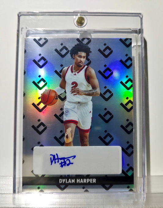 Dylan Harper Autograph 2025 Leaf #BILA-DH1 Signed Basketball Card 228/597