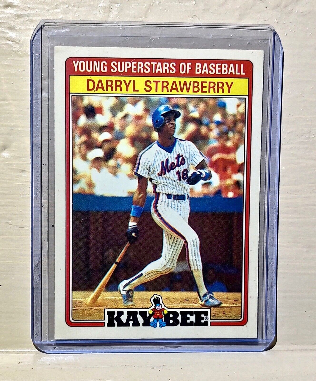 Darryl Strawberry 1986 Kay Bee MLB #31 Baseball Card New York Mets